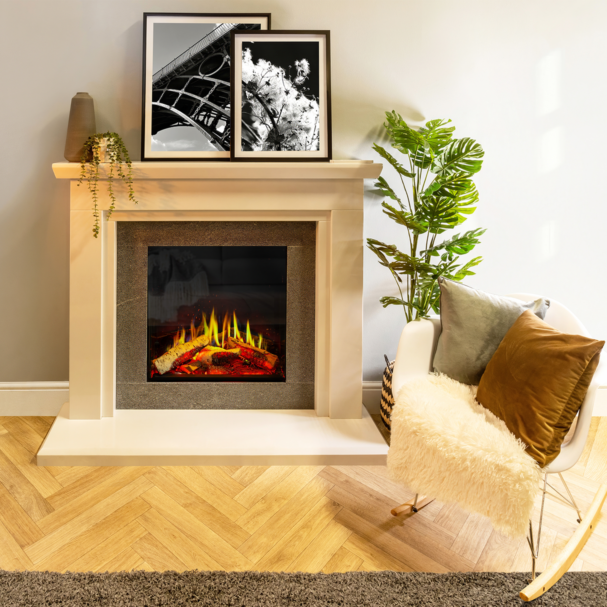 Charlton & Jenrick Luminosa - Elektrische haard - 62 cm