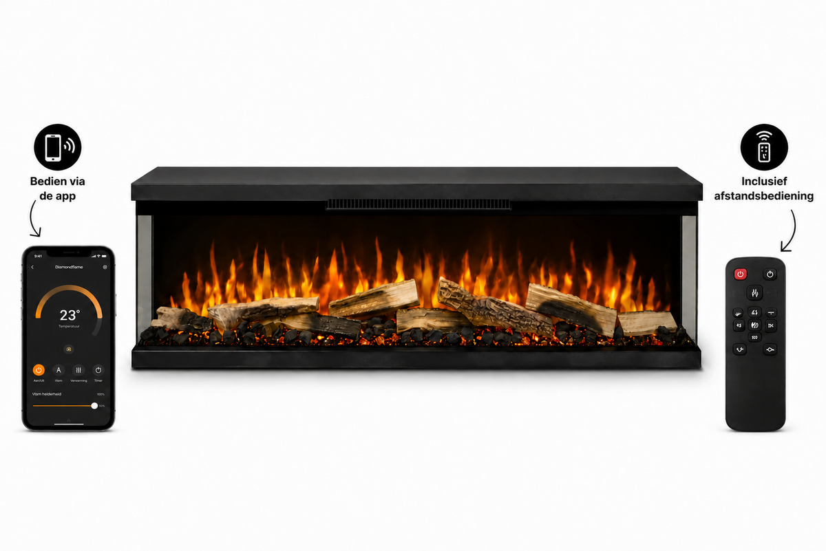 Dutch Fires Elegance 3D sfeerhaard