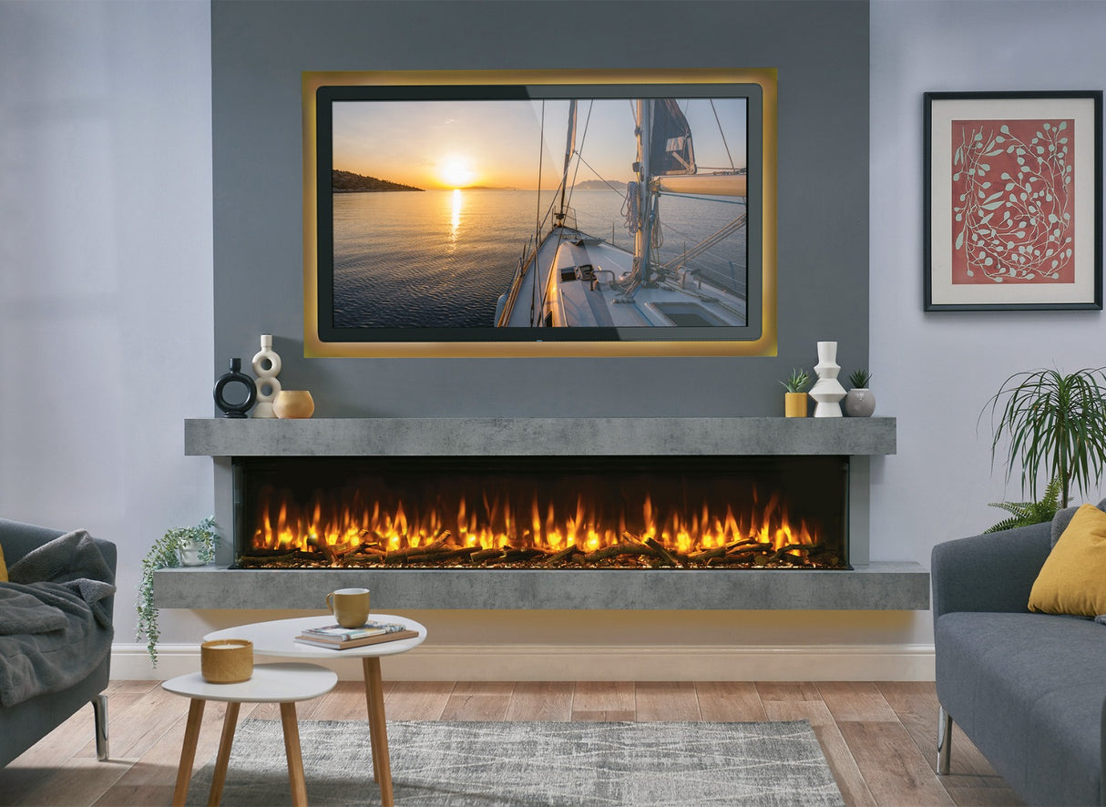 Charlton & Jenrick i-2000e Slim - Elektrische haard 200cm