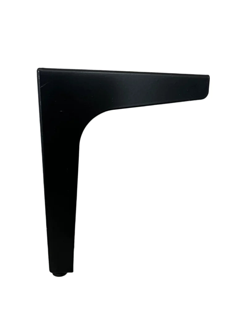 Set van 4 SlimLine Meubelpoten – Mat Zwart – 12 cm – Geschikt voor TV-Meubels, Kasten en Dressoirs