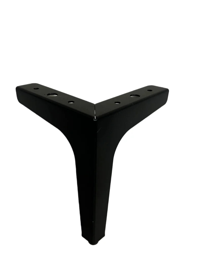 Set van 4 SlimLine Meubelpoten – Mat Zwart – 12 cm – Geschikt voor TV-Meubels, Kasten en Dressoirs