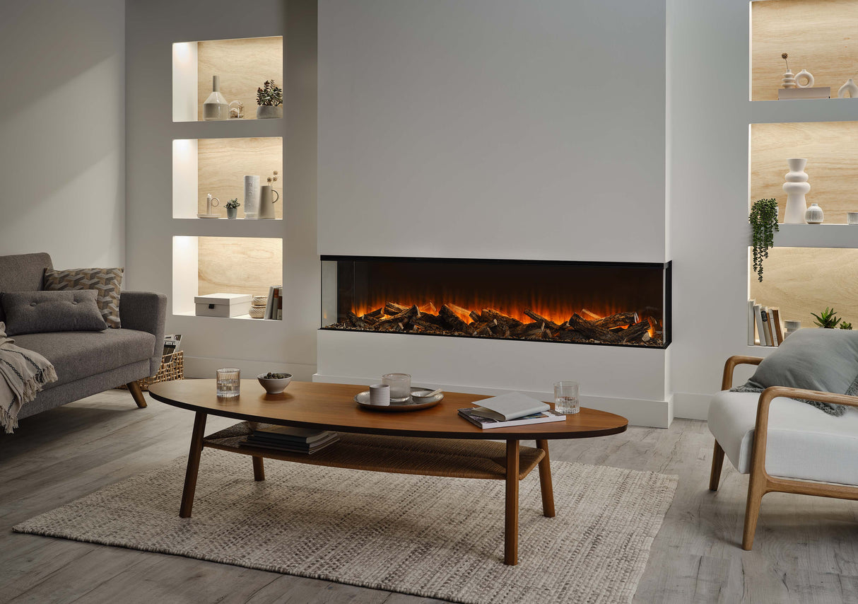 British fire New forest 2400 - Elektrische haard - 240cm