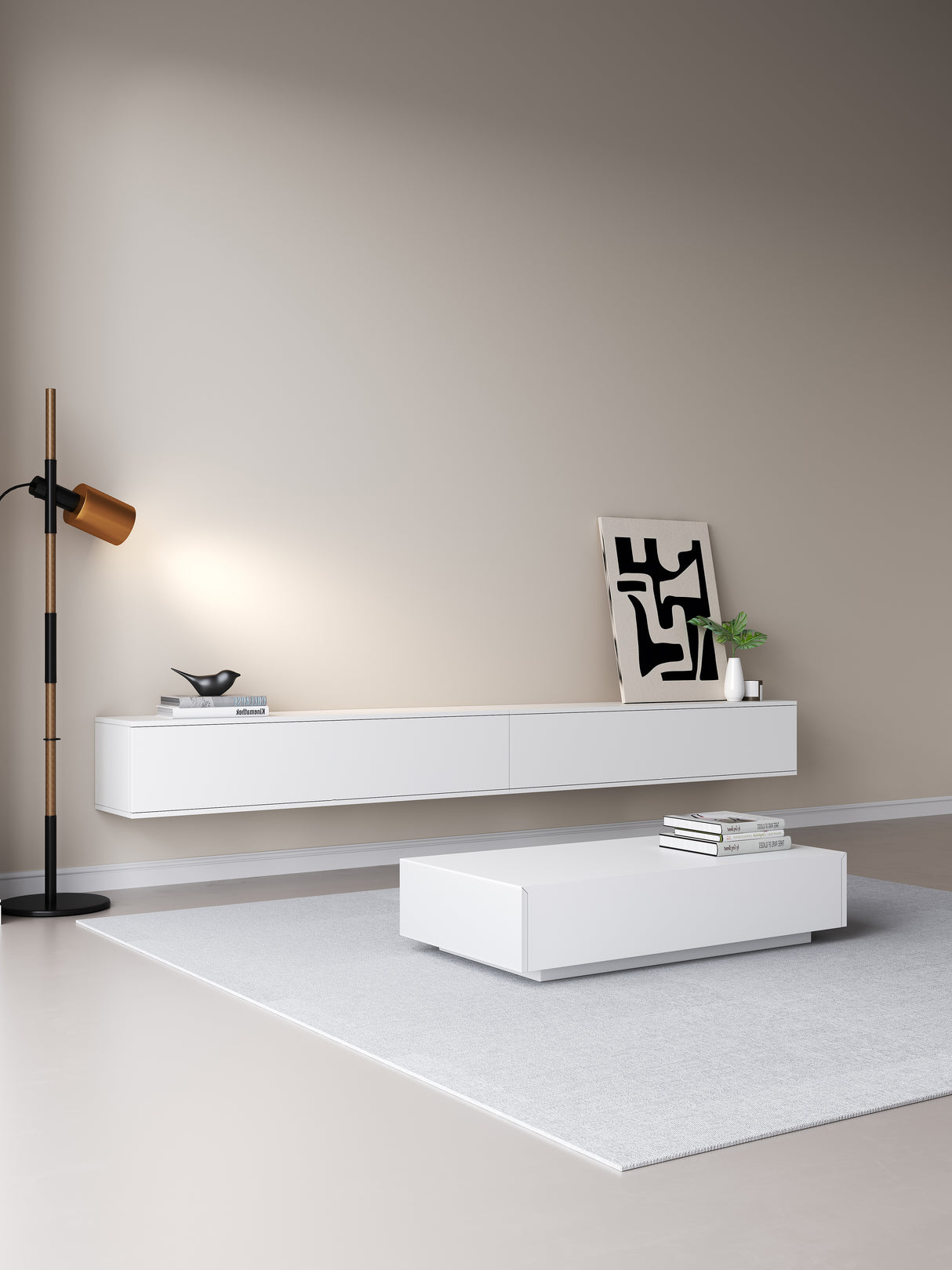 Chic TV meubel 150cm - wit