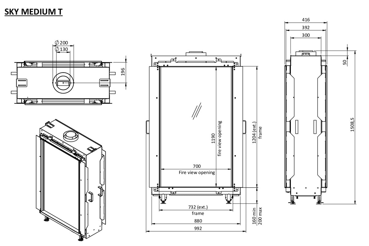 Element4 Sky Medium Tunnel Bio