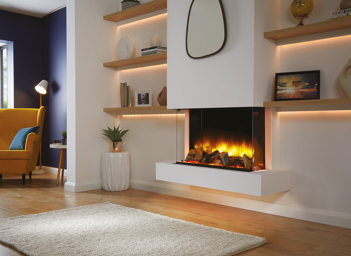 Charlton & Jenrick Polaris 840mm Elektrische Haard