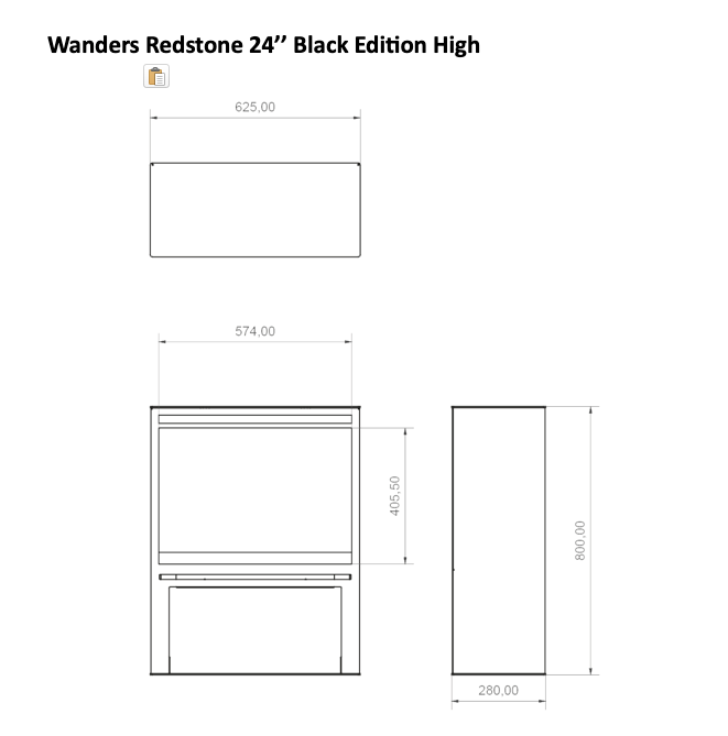 Wanders Redstone 24'' Black Edition High