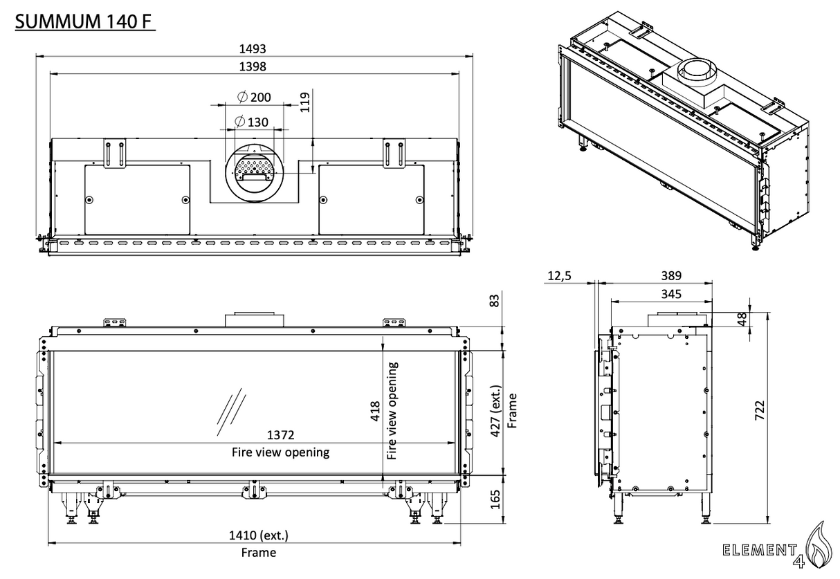 Element4 Summum 140 front Bio