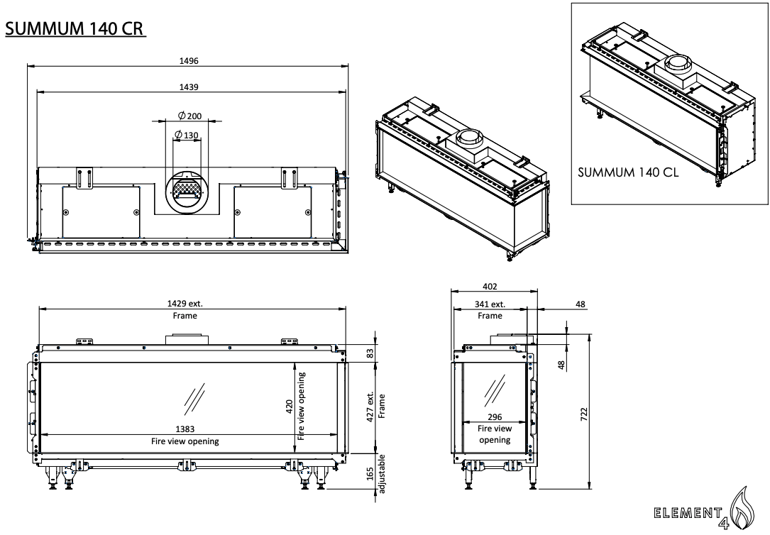 Element4 Summum 140 hoek Bio