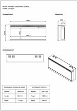 Elegance 3D sfeerhaard – 107cm