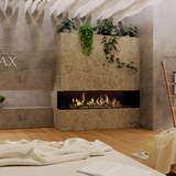 DRU Virtuo 180/2 Evolve - Elektrische 2-zijdig haard - Hologramhaard