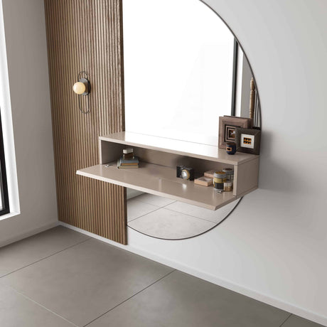 NIEUW! Exclusieve Gangkast Softclose – L60cm x D26cm x H20cm – Japandi Beige