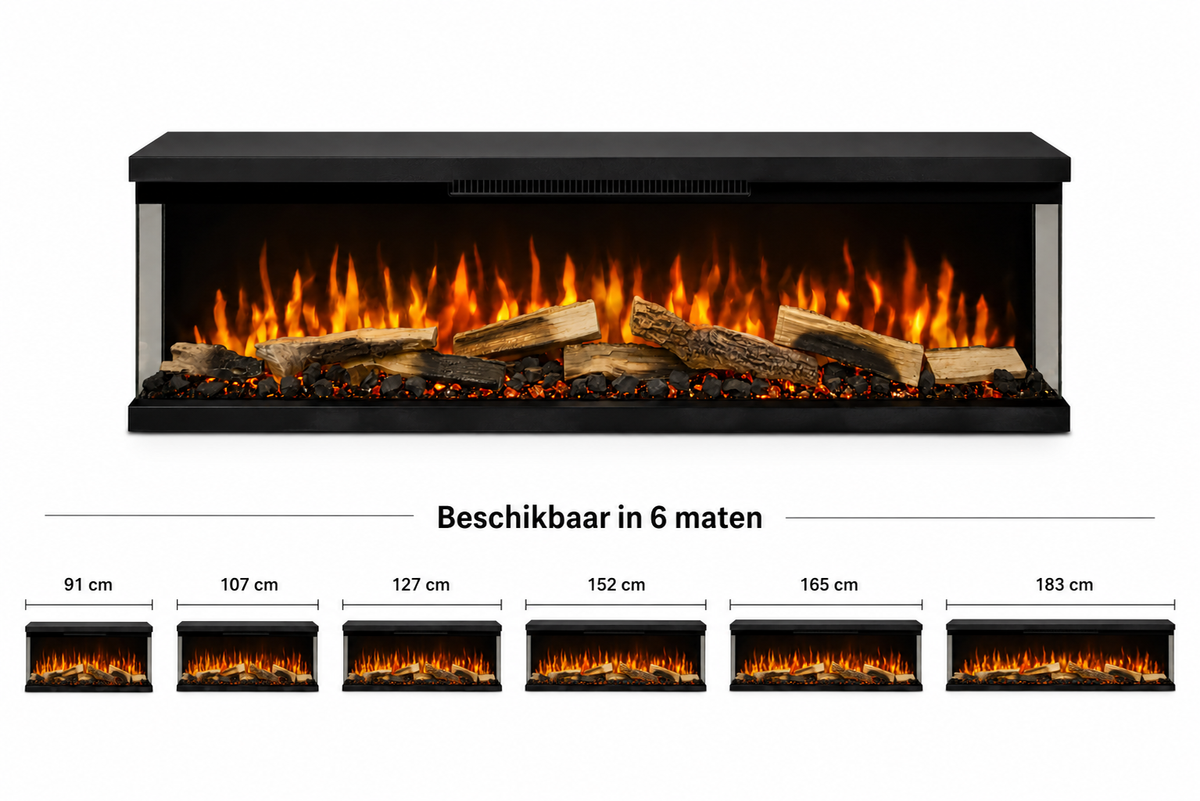 Dutch Fires Elegance 3D sfeerhaard