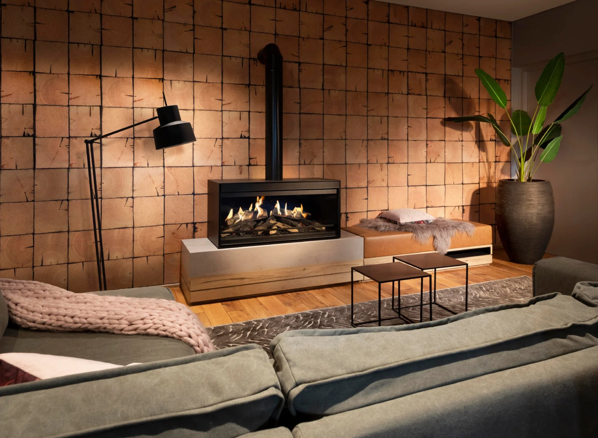 Holografische sfeerhaard - E-one 190S - Driezijdige haard