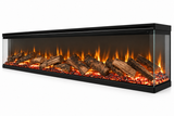 3D Premium Echte Houtset voor 3D Haarden – Realistisch en Luxe Vlambeeld - Maat L