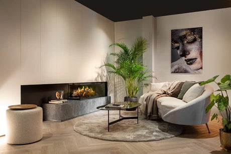 Kalfire - Holografische sfeerhaard - E-one 130C - Hoekhaard