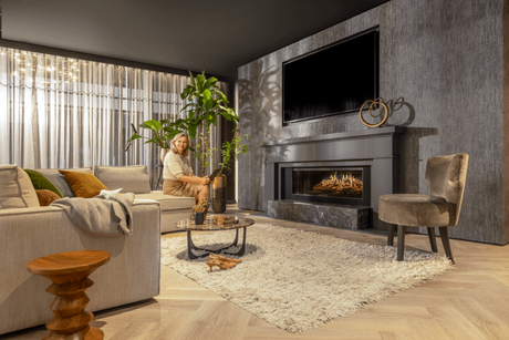 Holografische sfeerhaard - E-one 130F - Fronthaard