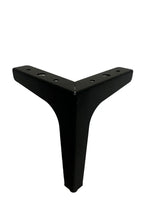 Set van 4 SlimLine Meubelpoten – Mat Zwart – 12 cm – Geschikt voor TV-Meubels, Kasten en Dressoirs