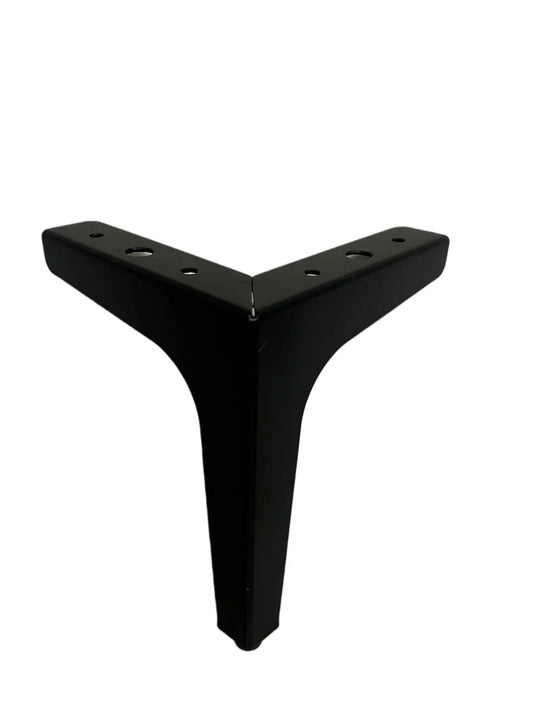 Set van 4 SlimLine Meubelpoten – Mat Zwart – 12 cm – Geschikt voor TV-Meubels, Kasten en Dressoirs