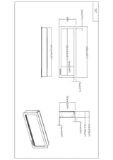 Evoke (slimline) sfeerhaard – 128 cm