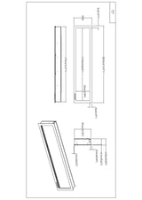 Evoke (slimline) sfeerhaard – 183cm