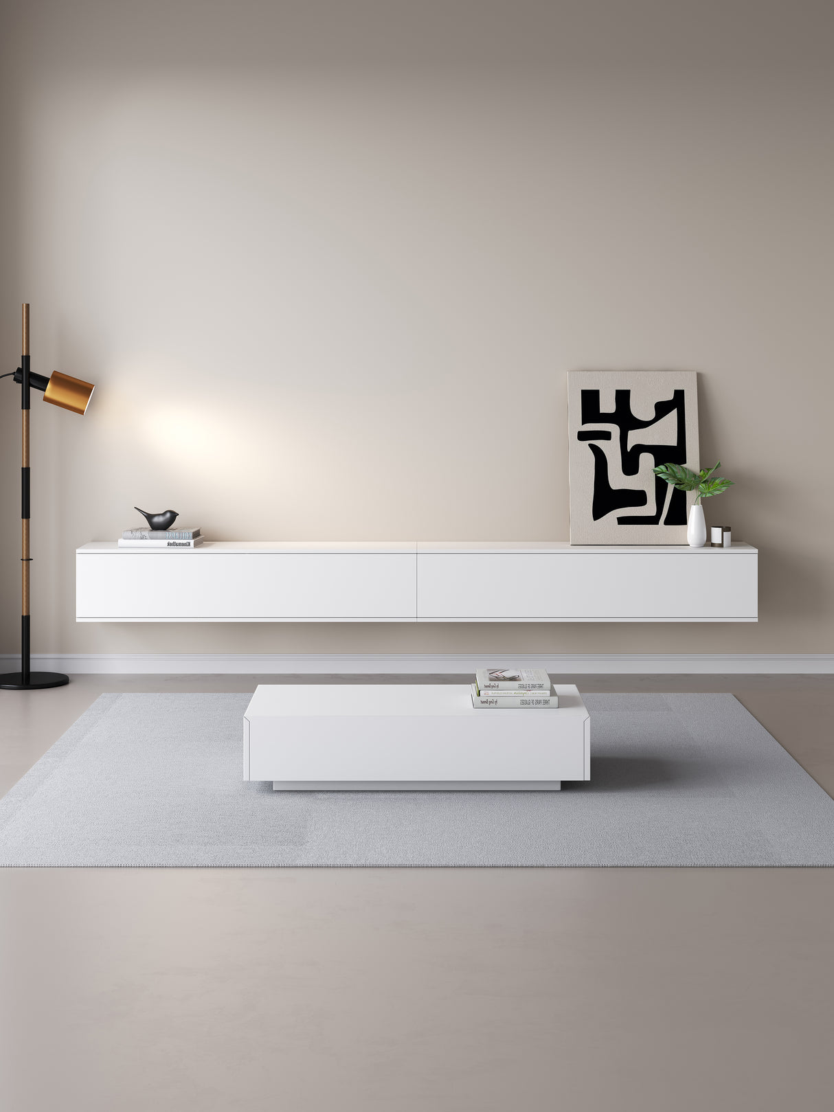 Chic TV meubel 150cm - wit