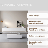 Chic TV meubel 180cm - wit