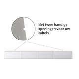 Chic TV meubel 300cm - wit
