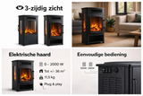 Verdi Fires - Vrijstaande elektrische haard met verwarming