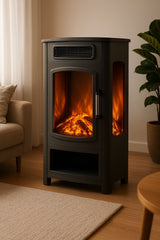 Verdi Fires - Vrijstaande elektrische haard met verwarming