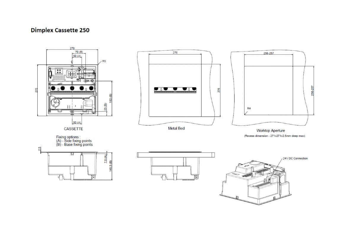 Dimplex Cassette 250