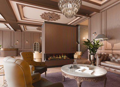 DRU Virtuo 180/3 Evolve - Elektrische 3-zijdig haard - Hologramhaard