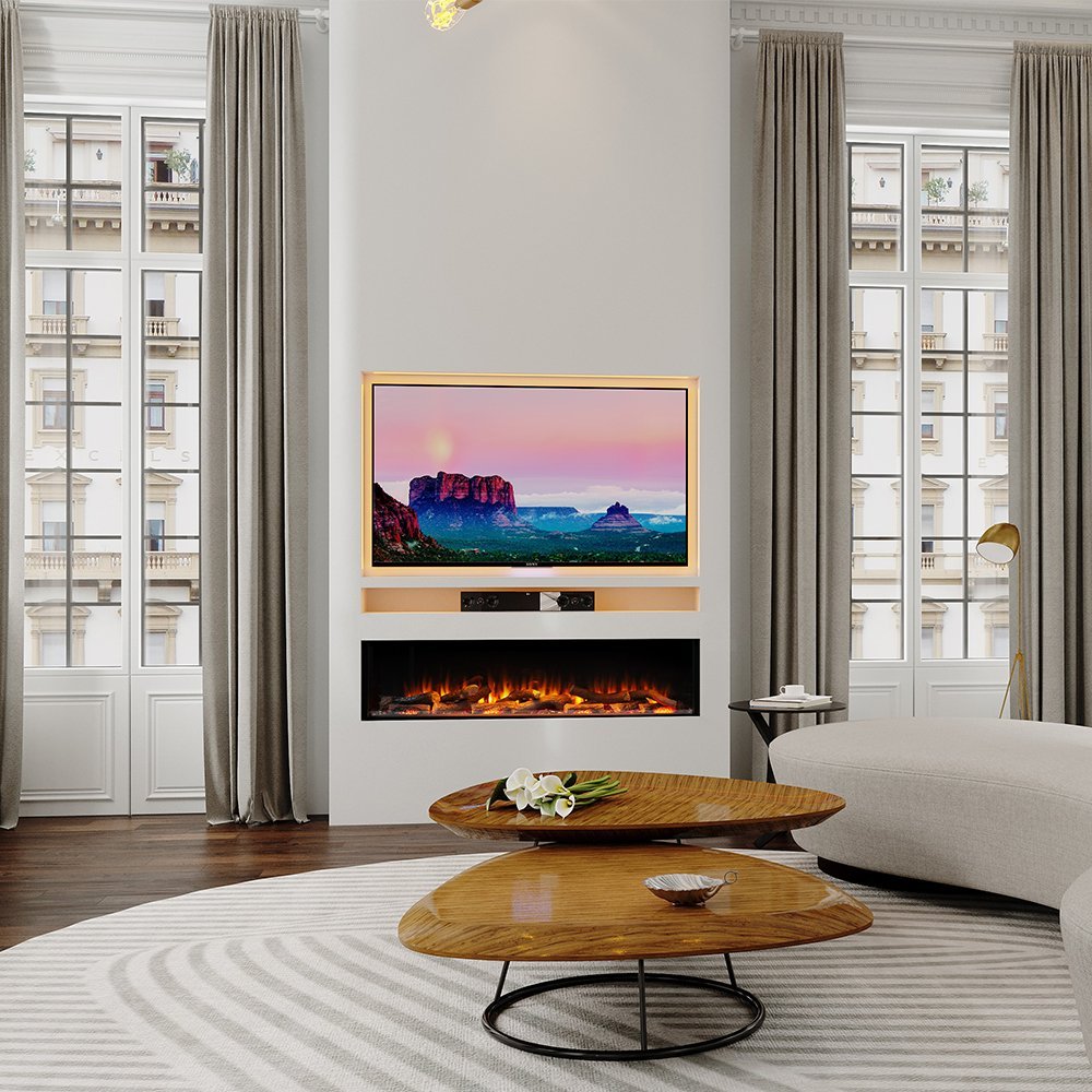 Charlton & Jenrick i-1500e Deep - Elektrische haard - 150cm