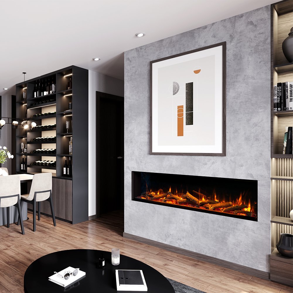 Charlton & Jenrick I-1800e Deep - Elektrische haard - 180cm