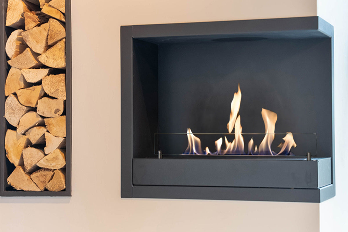 Xaralyn Inbouwunit L bio-ethanolhaard hoek