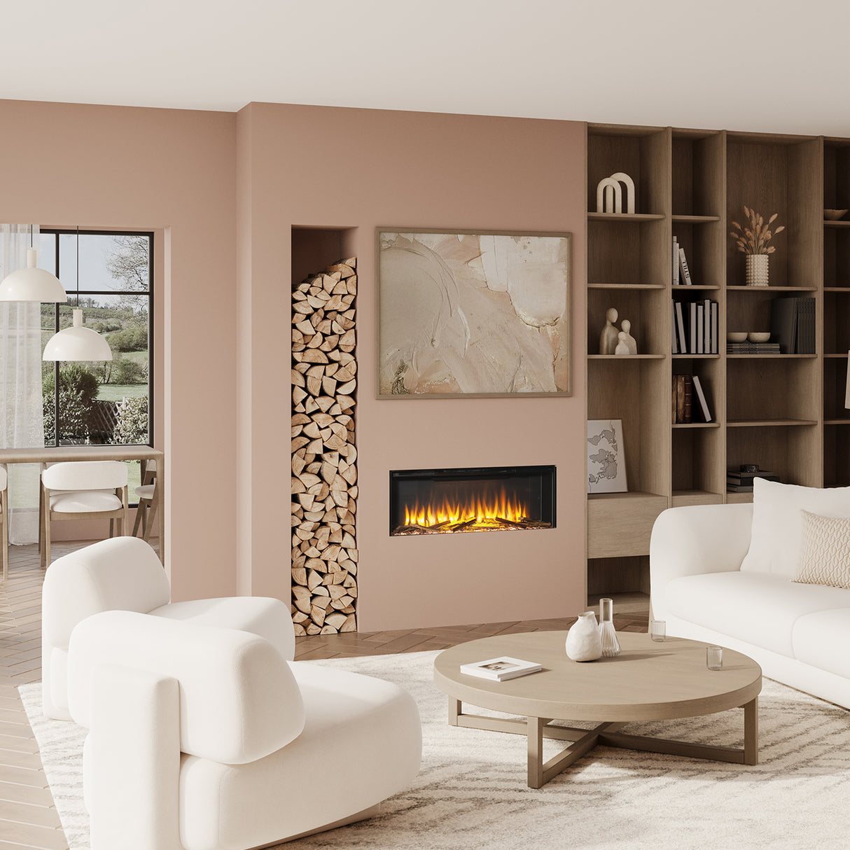 Charlton & Jenrick i-920e Slim - Elektrische haard 92cm