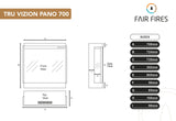 Fair Fires Tru Vizion Pano 700