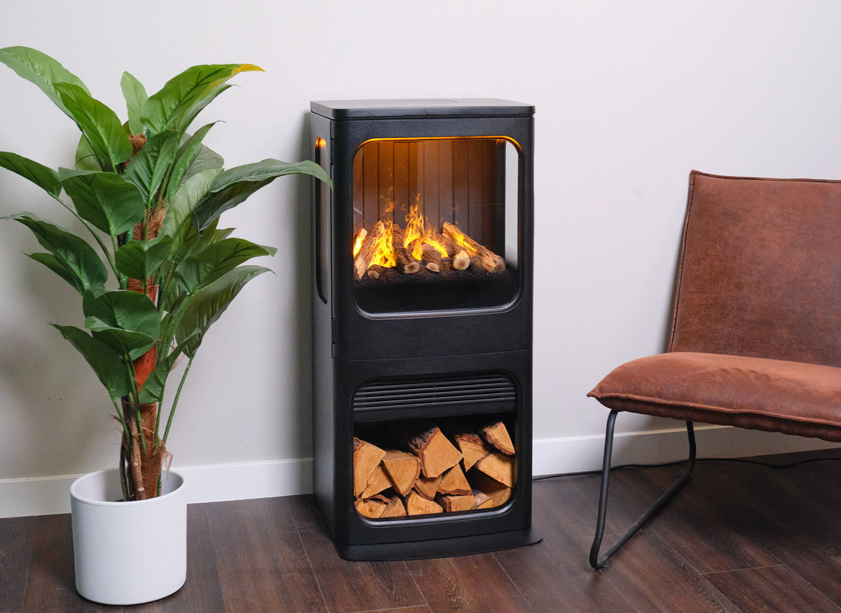 Dimplex Mapleton 100 - Elektrische vrijstaande waterdamphaard