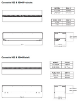 Dimplex Cassette 500 Retail elektrische haard