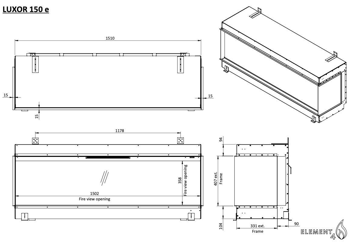 Element4 Luxor 150 E