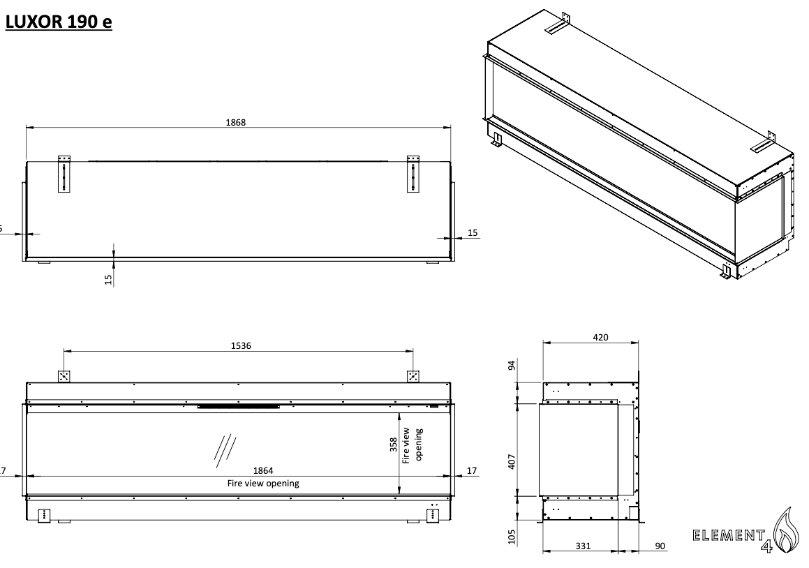 Element4 Luxor 190 E
