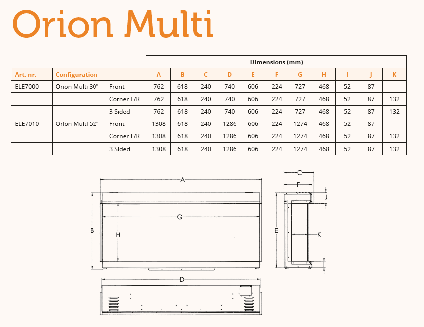 Wanders Orion Multi 52''
