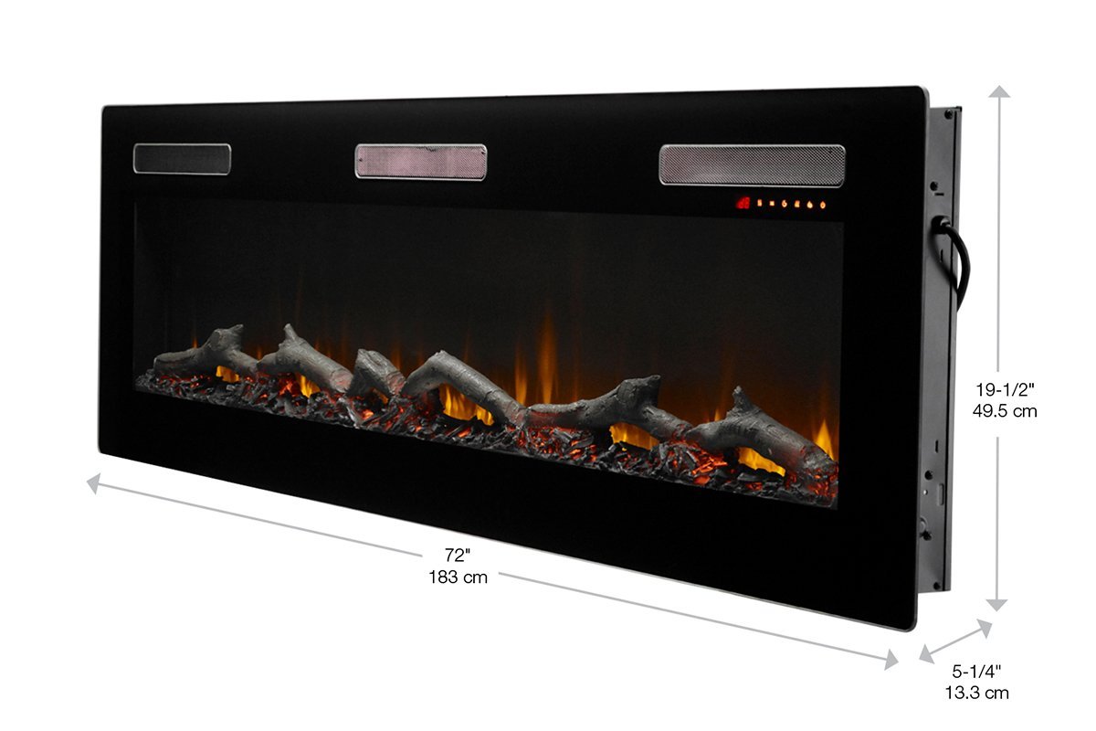 Dimplex Sierra 72 - Elektrische haard - 183 cm